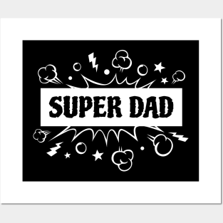 Super Dad Posters and Art